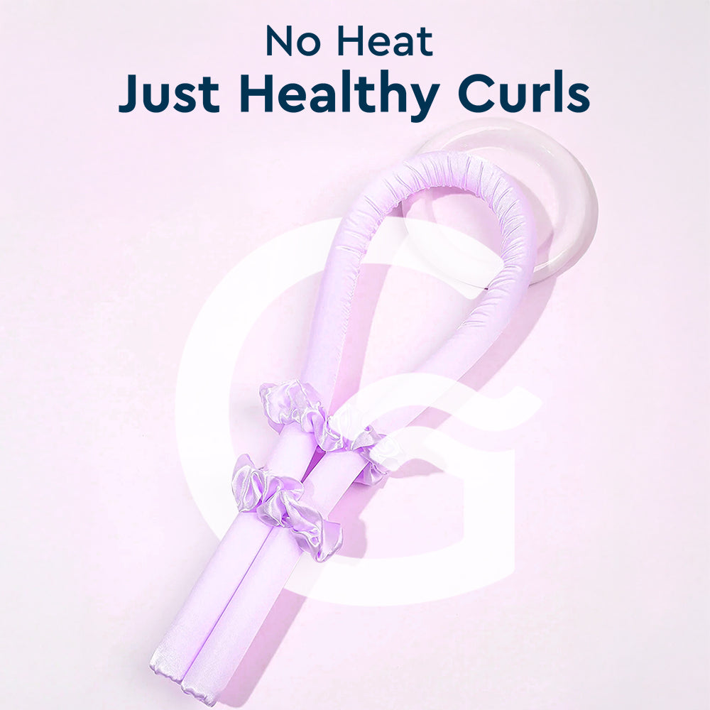 Heatless Hair Curler Lilac