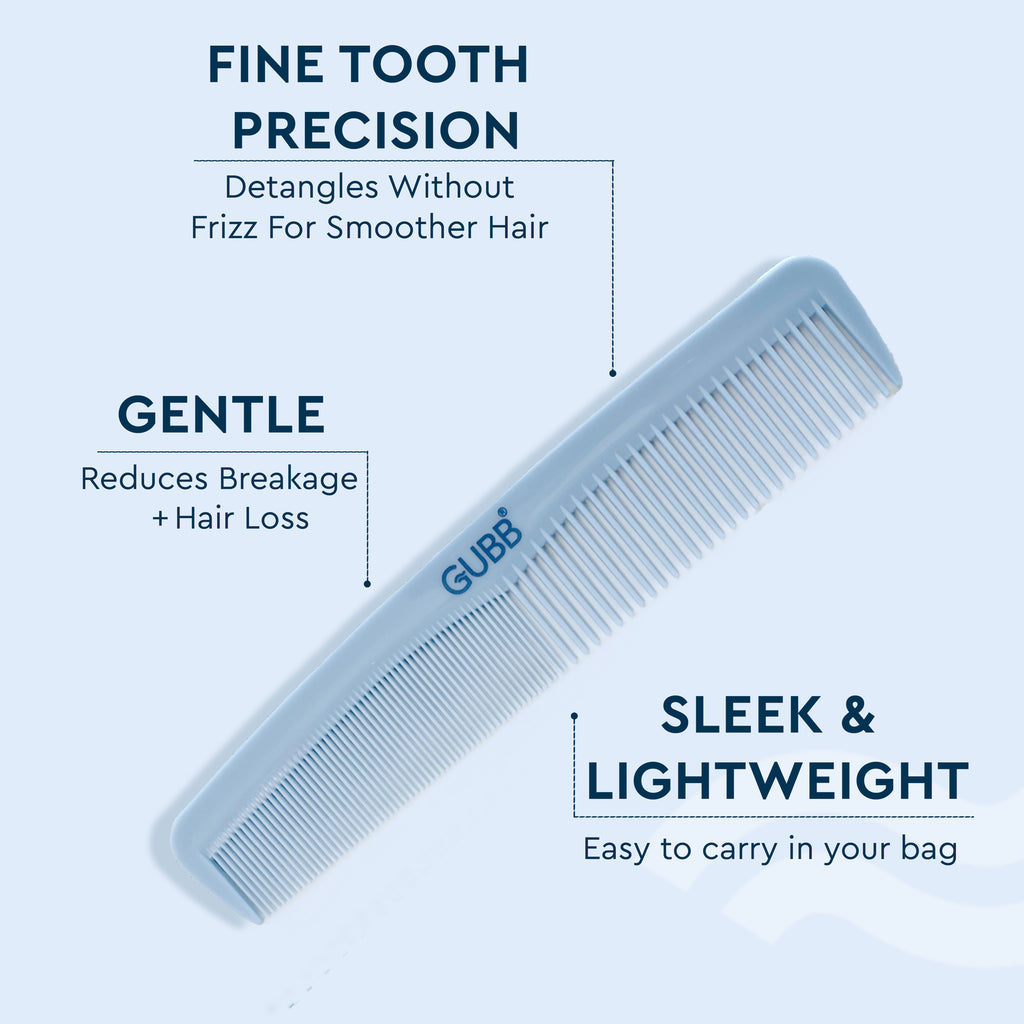 Santorini Hues Styling Combo (Round Hair Brush & Hair Comb)