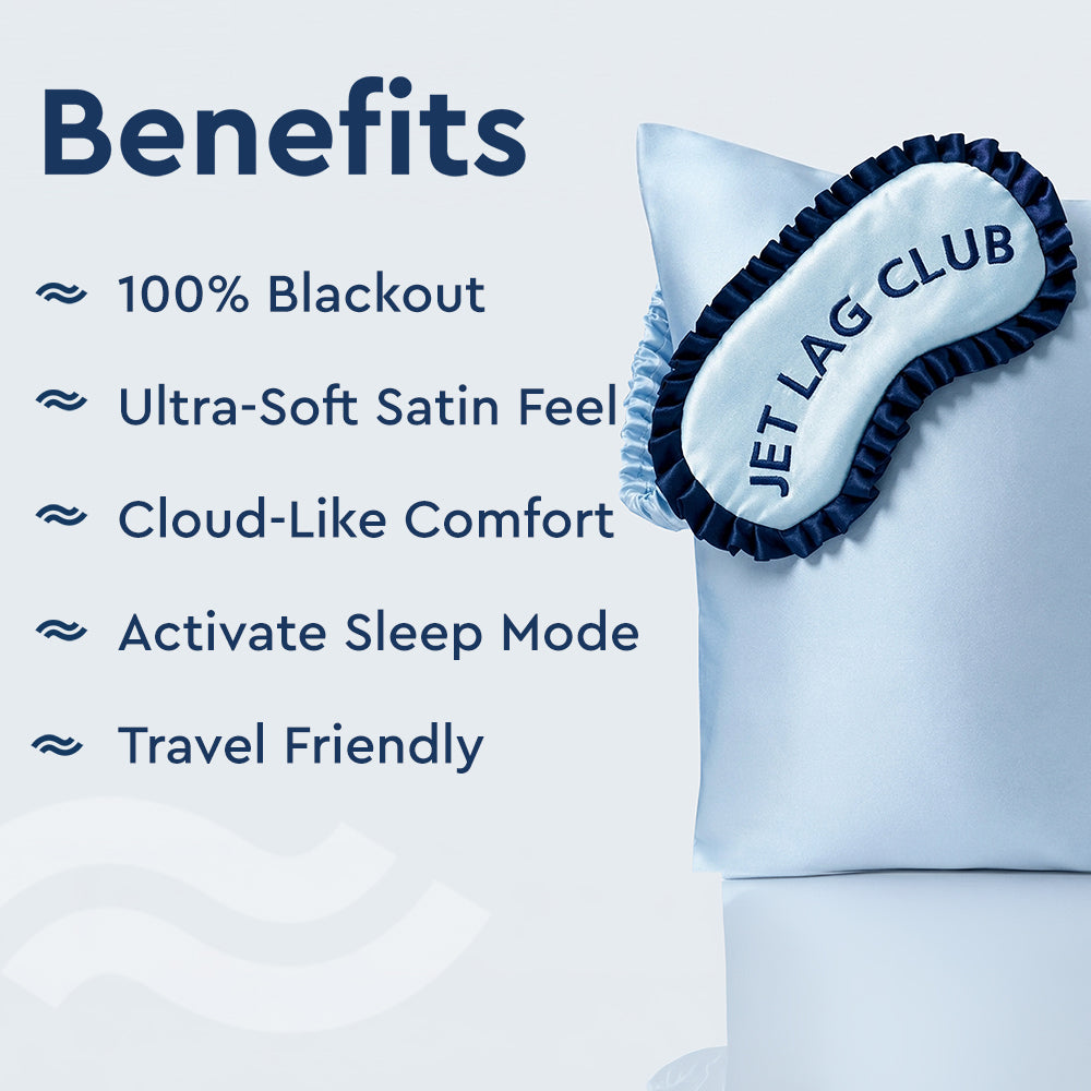 JET LAG SATIN EYE MASK