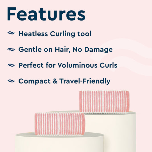 HAIR ROLLER MEDIUM (PINK)