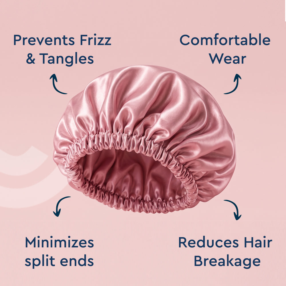 SATIN HAIR BONNET