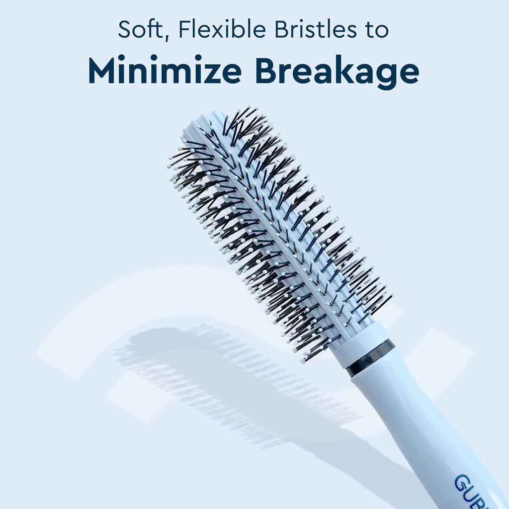 Santorini Hues Styling Combo (Round Hair Brush & Hair Comb)