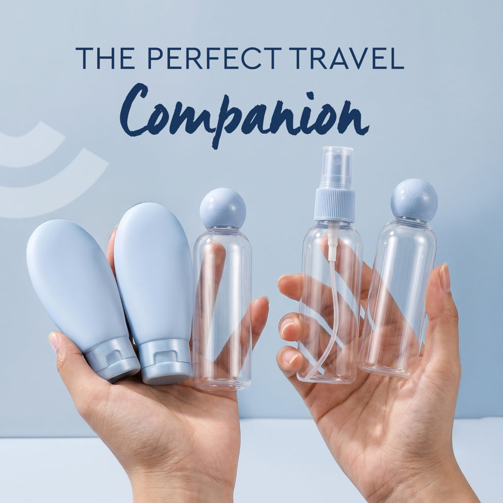 Travel Bottles (Pack Of 5)