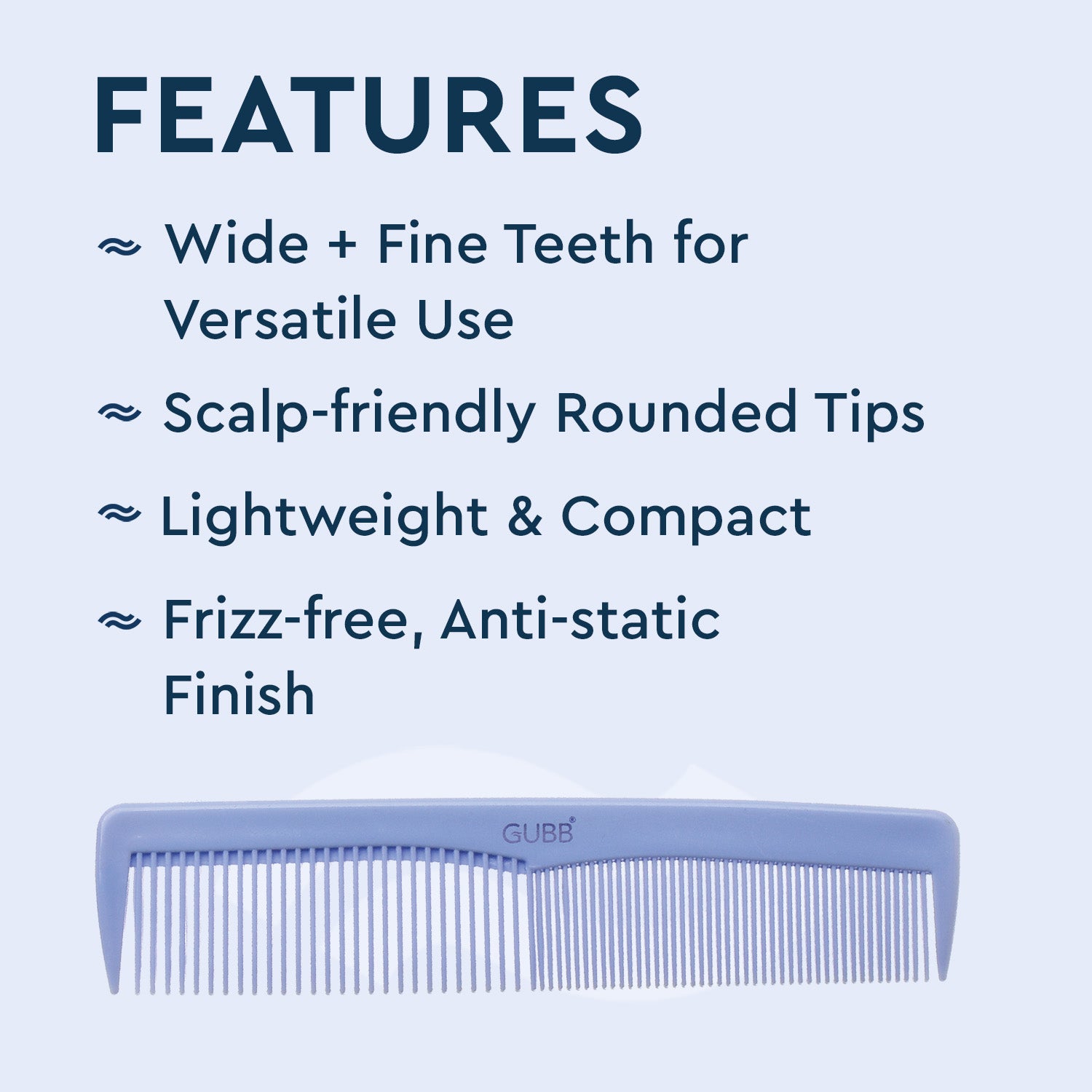 Santorini Hues All Purpose Hair Comb