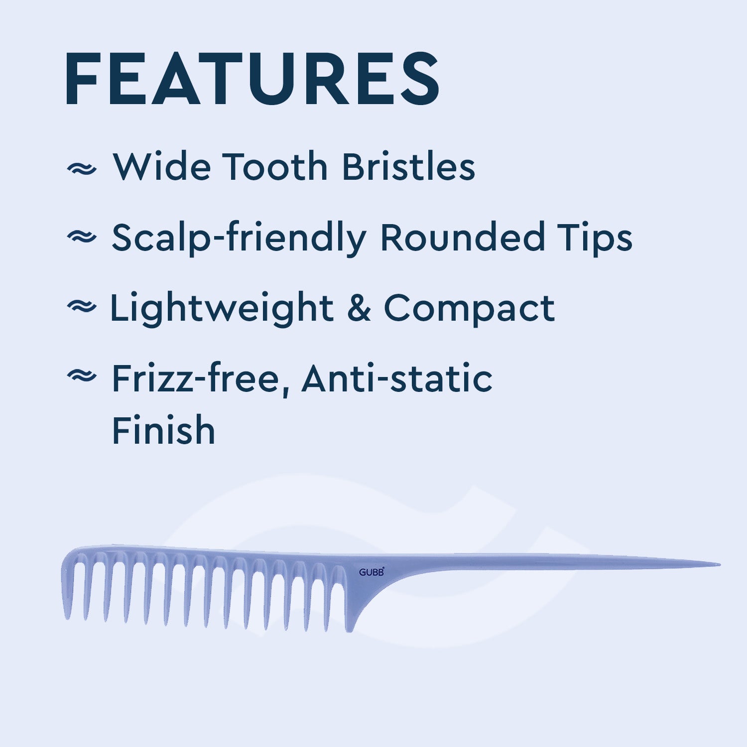 Santorini Hues Pin Tail Hair Comb