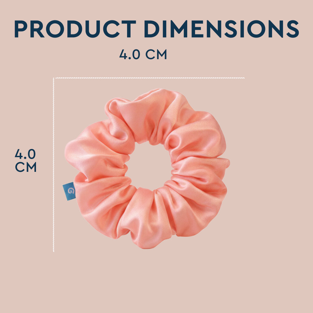SATIN SCRUNCHIE (ROSE GOLD)