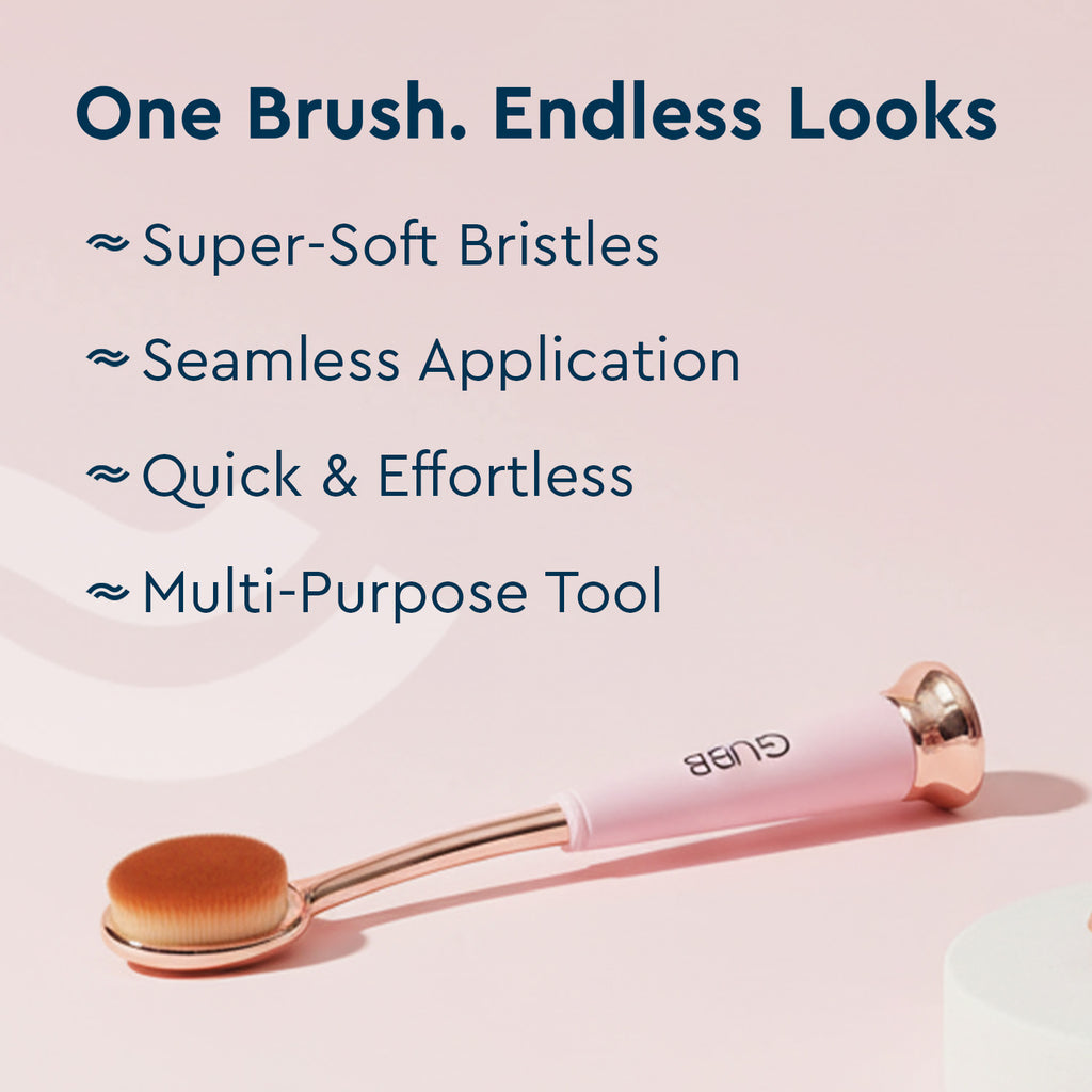 Multi-Use Oval Makeup Brush