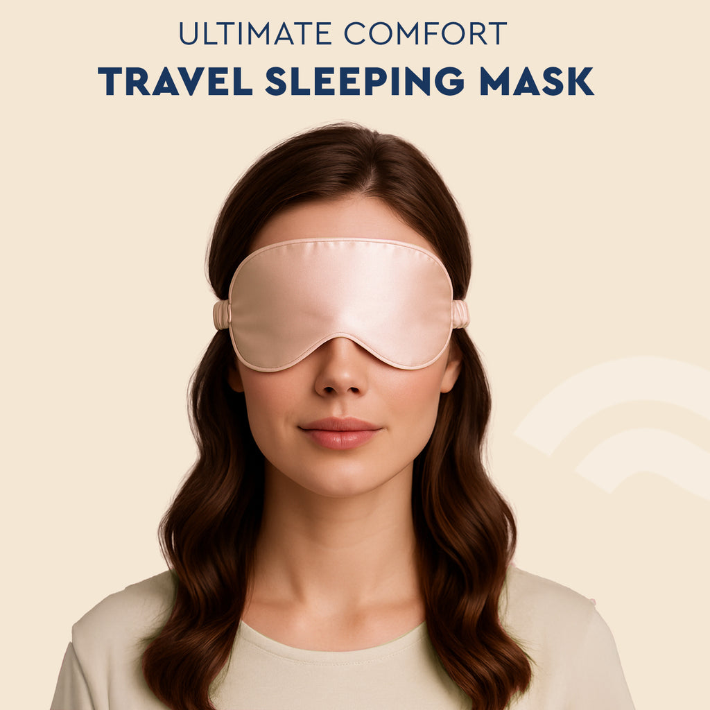 Satin Eye Mask Gold