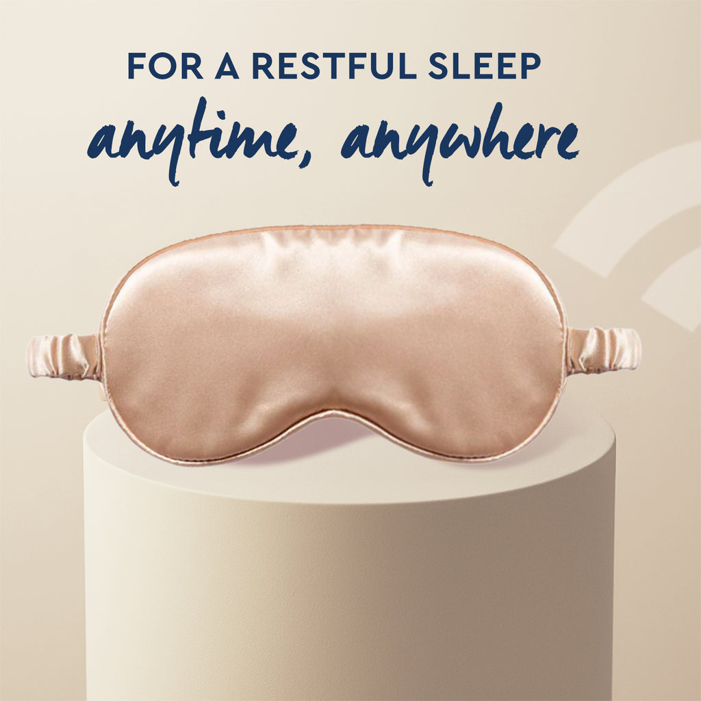 Satin Eye Mask Gold