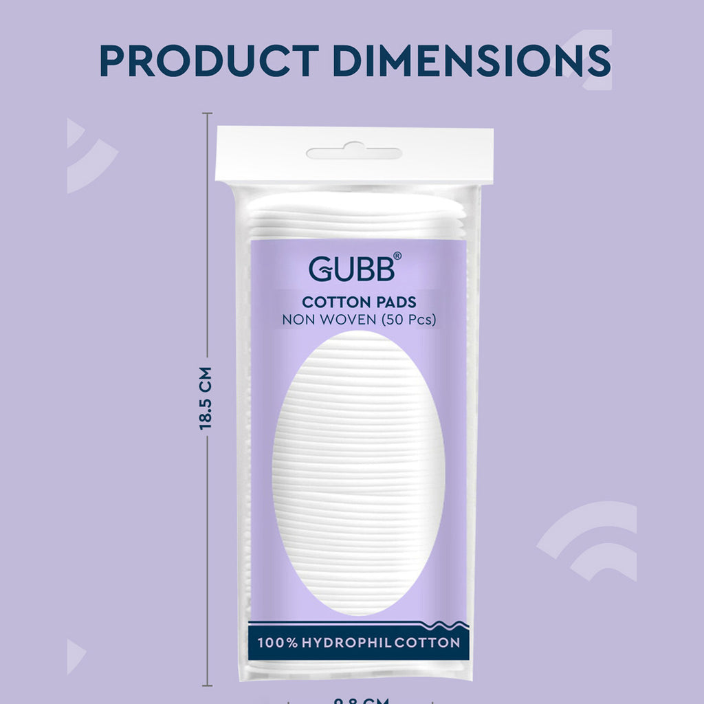 Cotton Pads Non Woven 50 Pcs