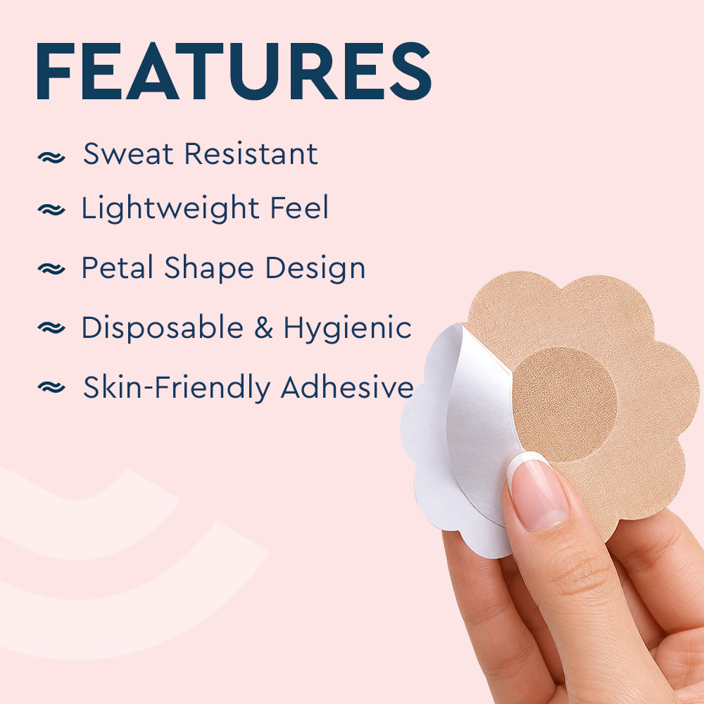 COTTON NIPPLE PASTIES
