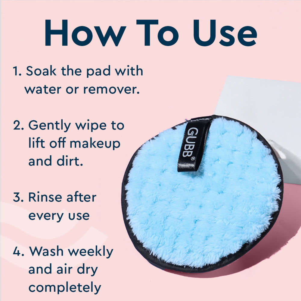 REUSABLE MAKEUP REMOVER PADS