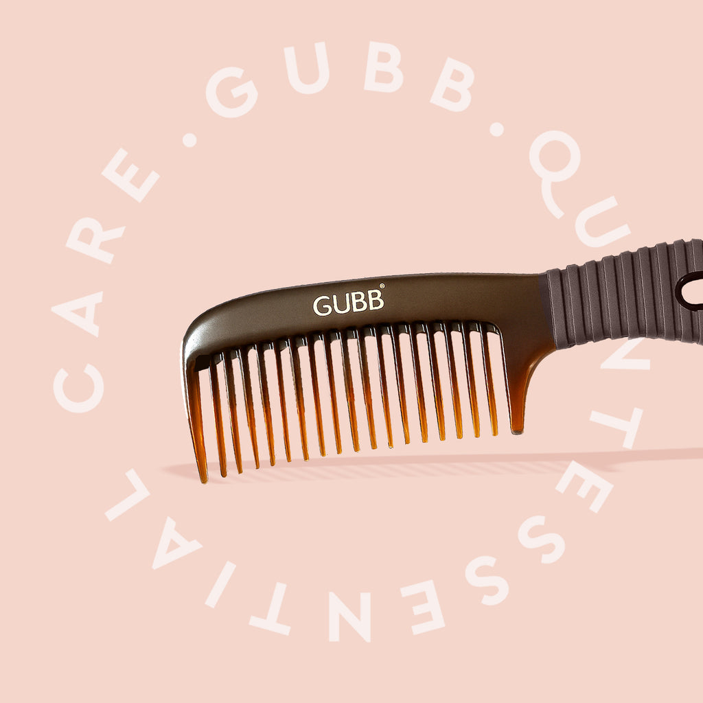 SHELL RANGE SMALL COMB WITH HANDLE