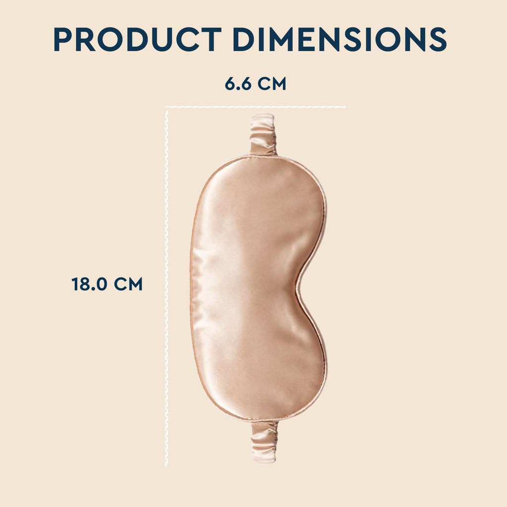 Satin Eye Mask Gold