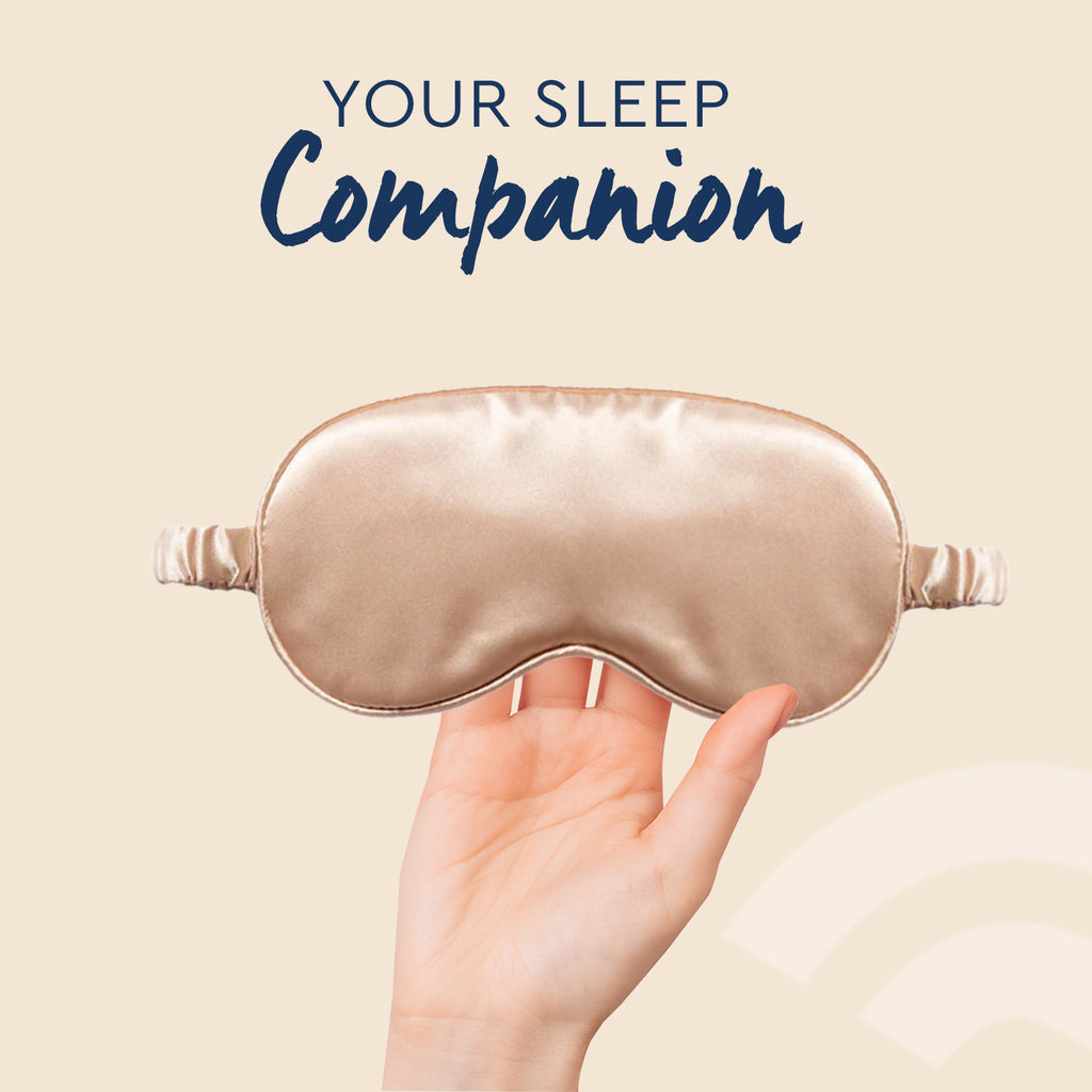 Satin Eye Mask Gold