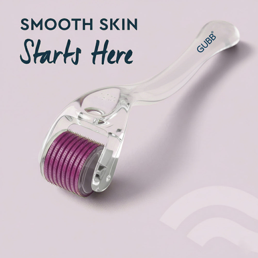 DERMA ROLLER TRANSPARENT PINK