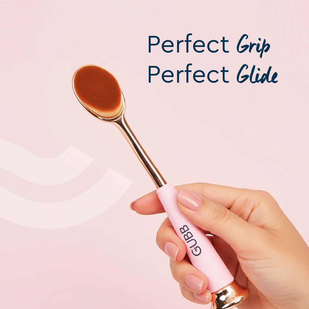 Multi-Use Oval Makeup Brush