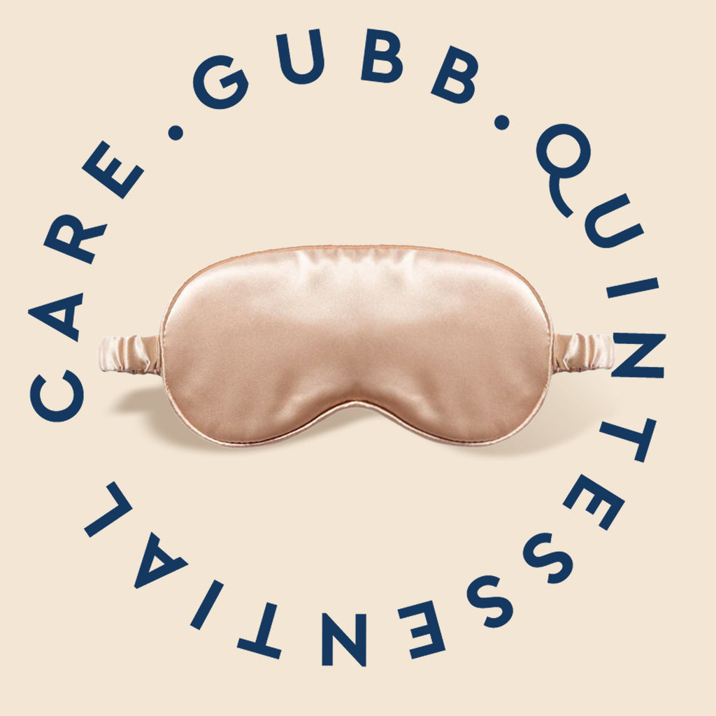 Satin Eye Mask Gold