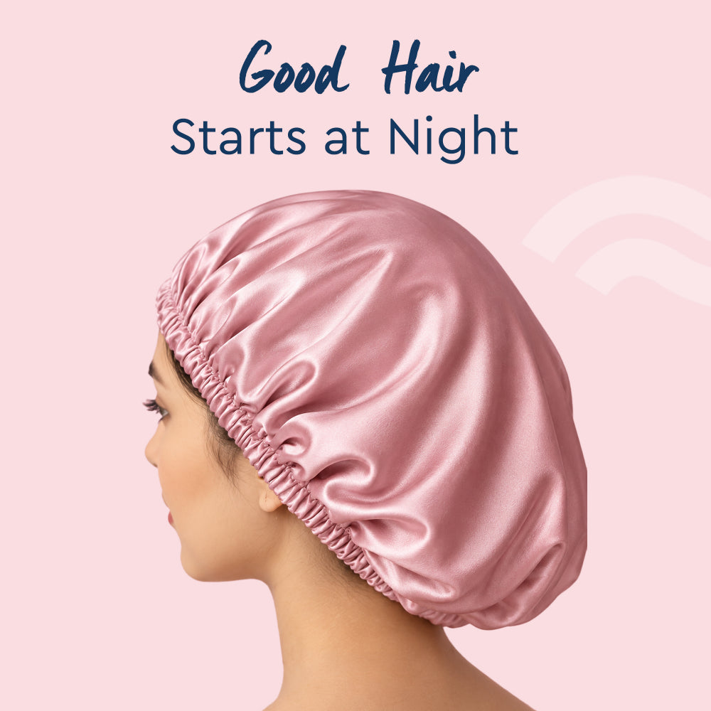 SATIN HAIR BONNET