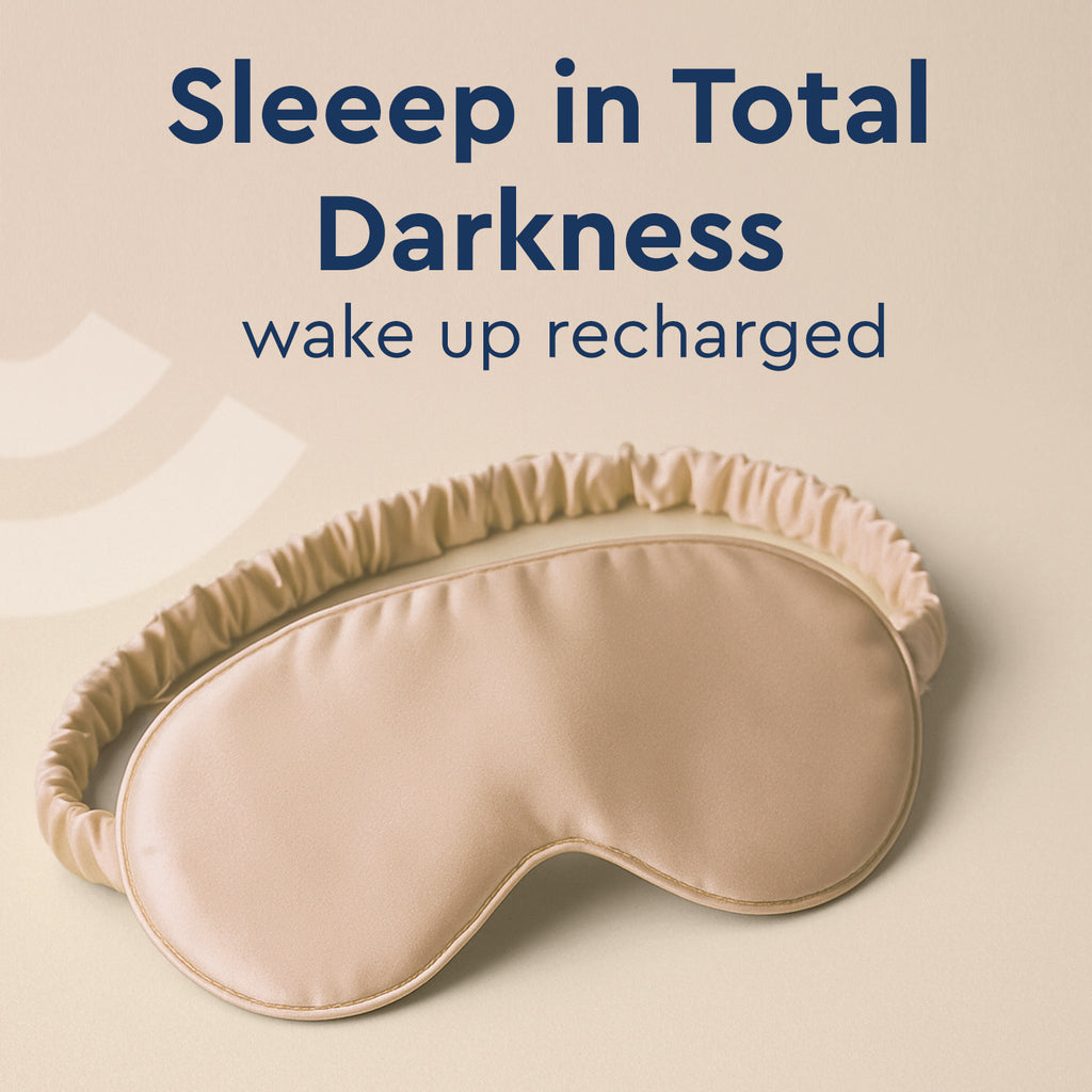 Satin Eye Mask Gold