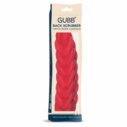 GUBB BACK SCRUBBER (WITH ROPE LOOFAH)