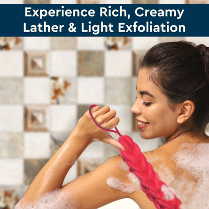 GUBB BACK SCRUBBER (WITH ROPE LOOFAH)