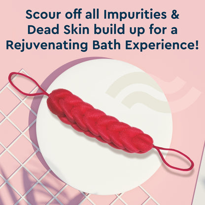 GUBB BACK SCRUBBER (WITH ROPE LOOFAH)