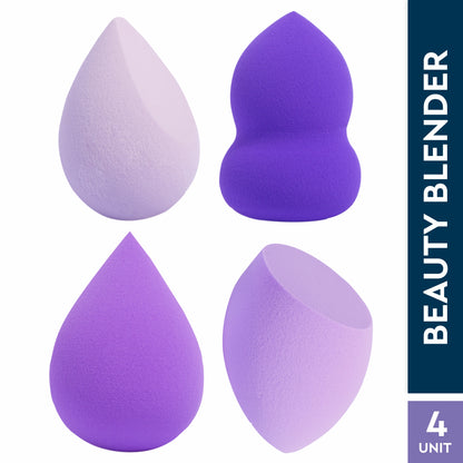 Gubb Beauty Blender Purple Pack of 4