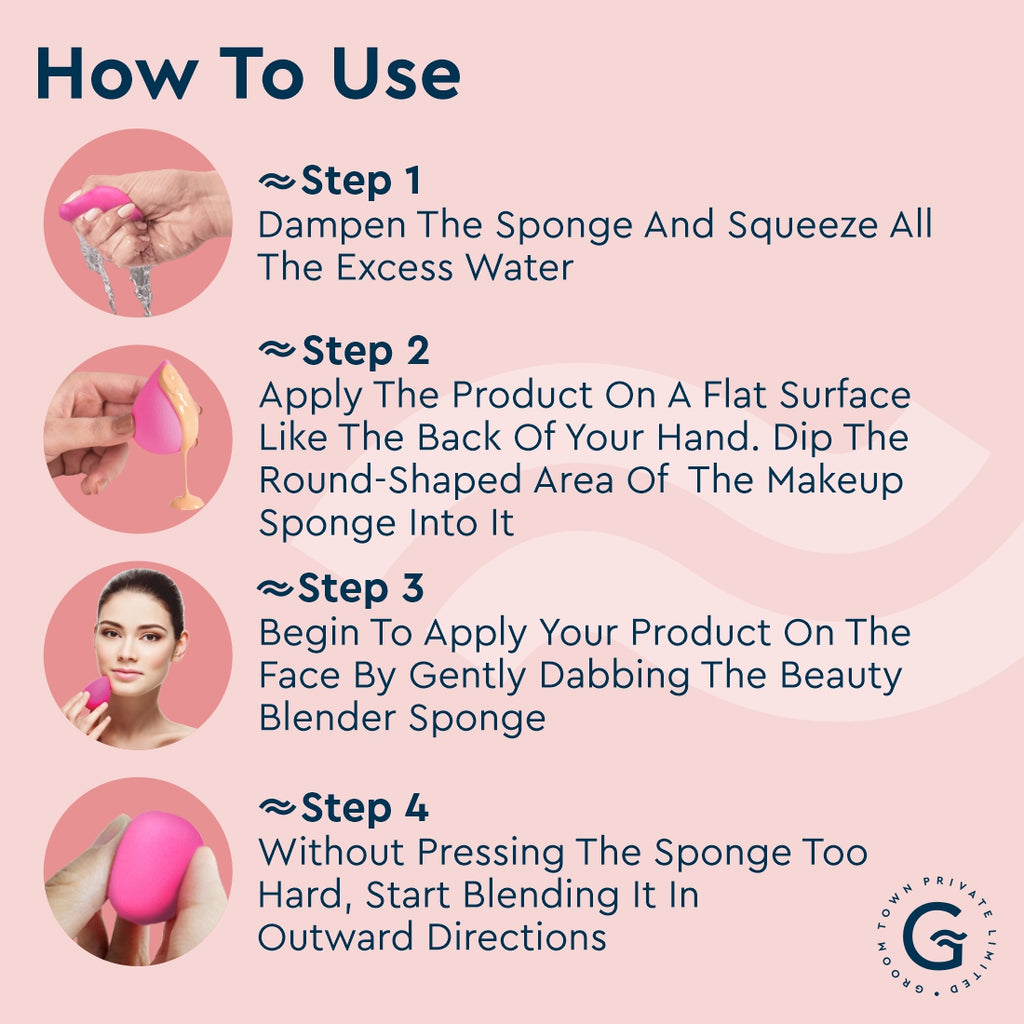 Beauty Blenders - Pack of 4 (Pink)