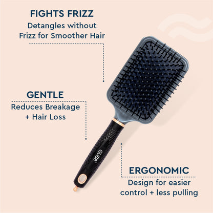 Elite Paddle Brush With Pin