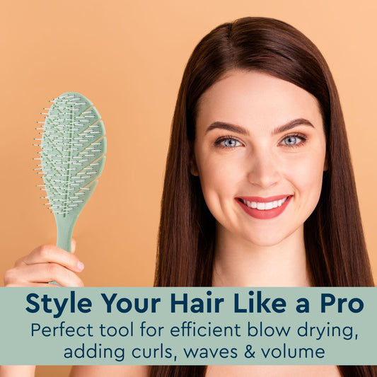 French Hues Vent Leaf Hair Brush