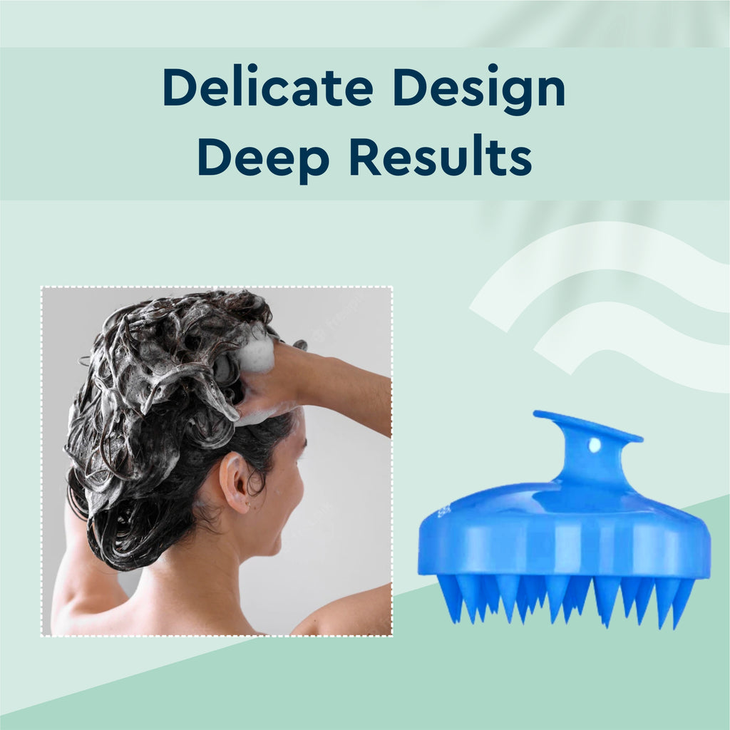 Stimulating Scalp Massager Brush