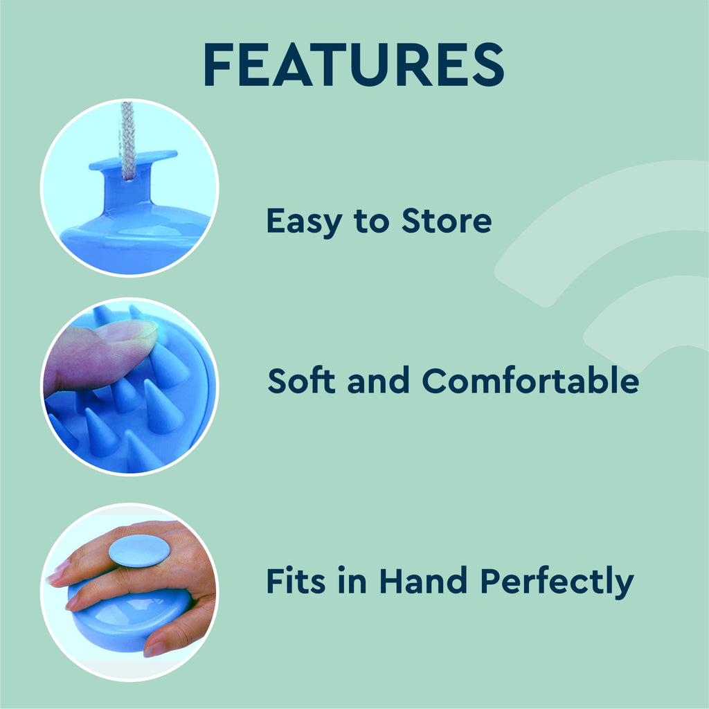Stimulating Scalp Massager Brush