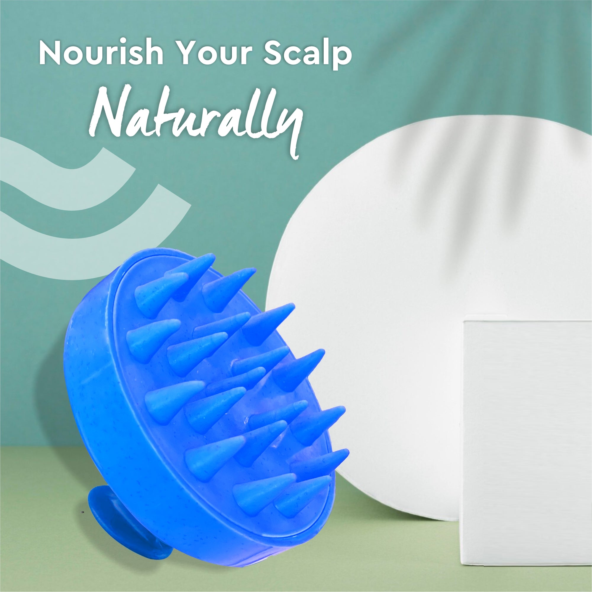 Stimulating Scalp Massager Brush
