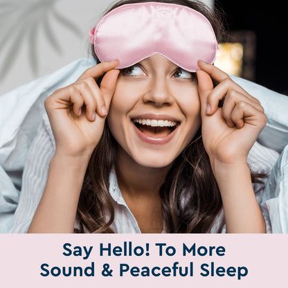 Satiin Eye Mask (Pink)
