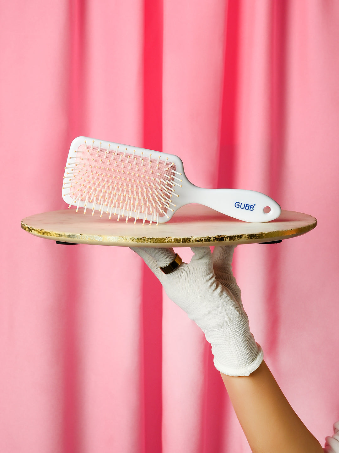 Tropical Bloom Paddle Hair Brush