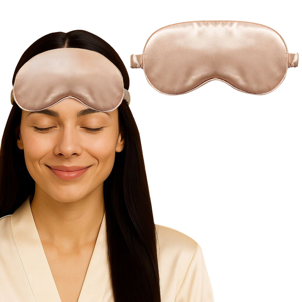 Satin Eye Mask Gold